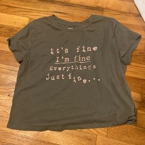just fine tee